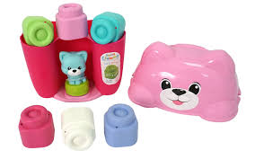 Clementoni Clemmy Soft jucarie cos pisica cu cuburi 6m+ 02
