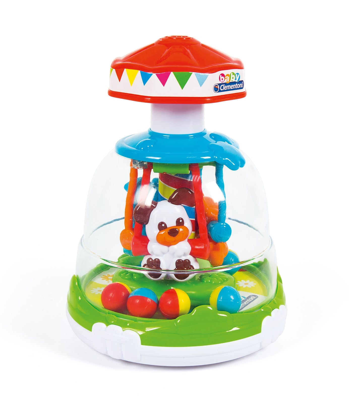 Clementoni jucarie rotativa parcul distractiv al animalelor 9 luni+ CL17193 01 Imagine principală a produsului