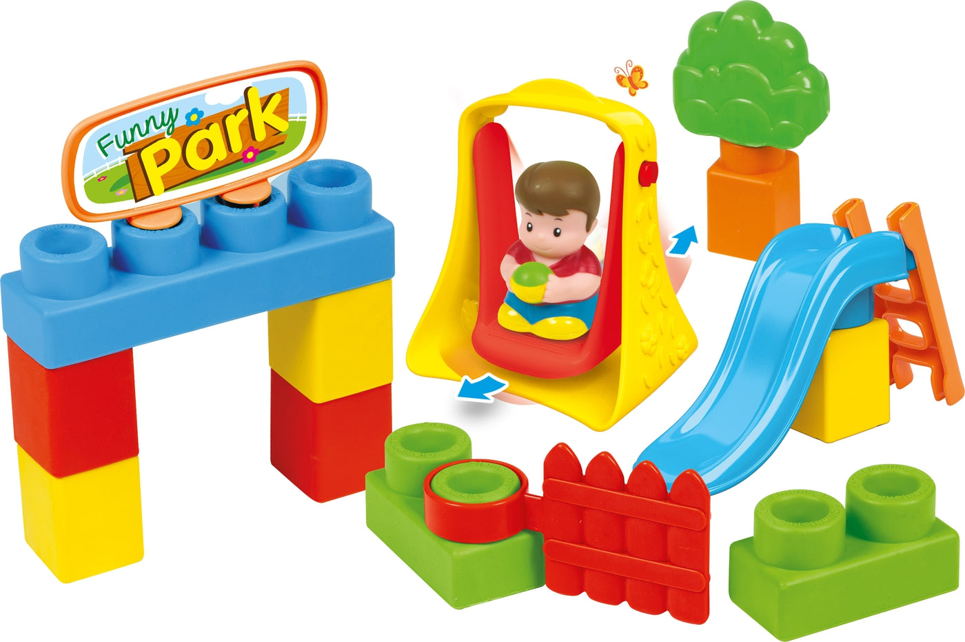 Clementoni set parc si cuburi Clemmy Plus 02 Imagine principală a produsului