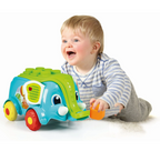 Clementoni Soft Clemmy jucarie Elefant cu cuburi 10m+