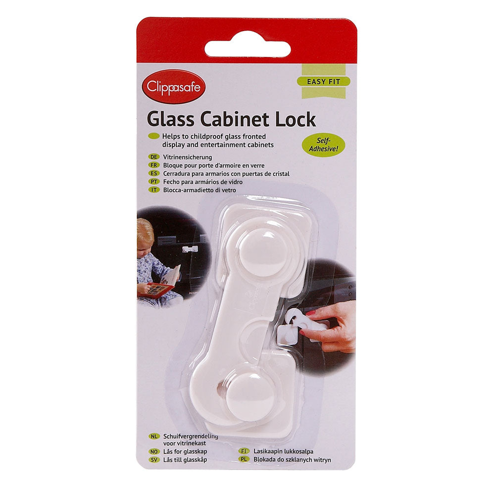 Clippasafe incuietoare dulap usi din sticla 1 buc