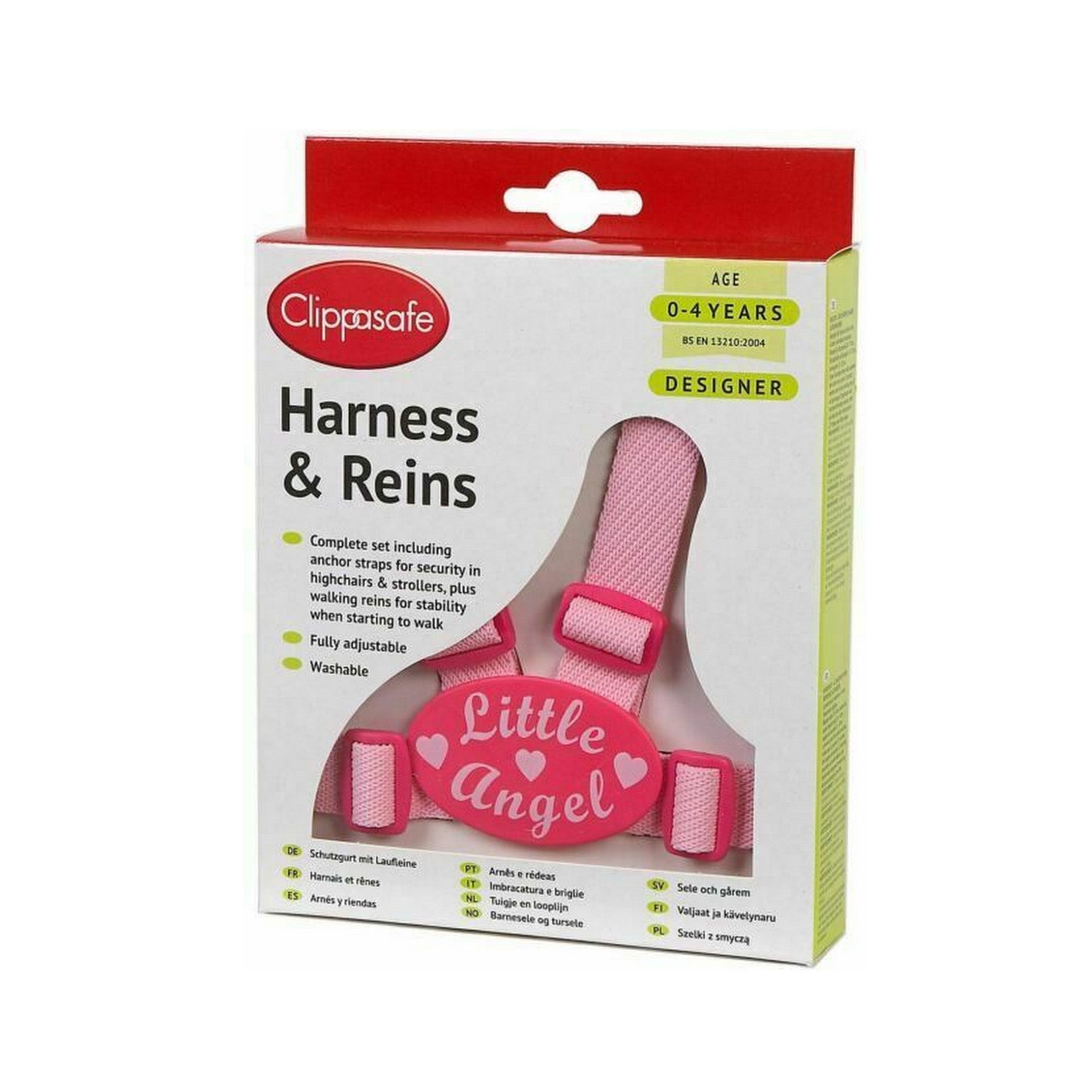 Clippasafe ham bebe cu curele de ancorare pentru 0-4 ani, 01
