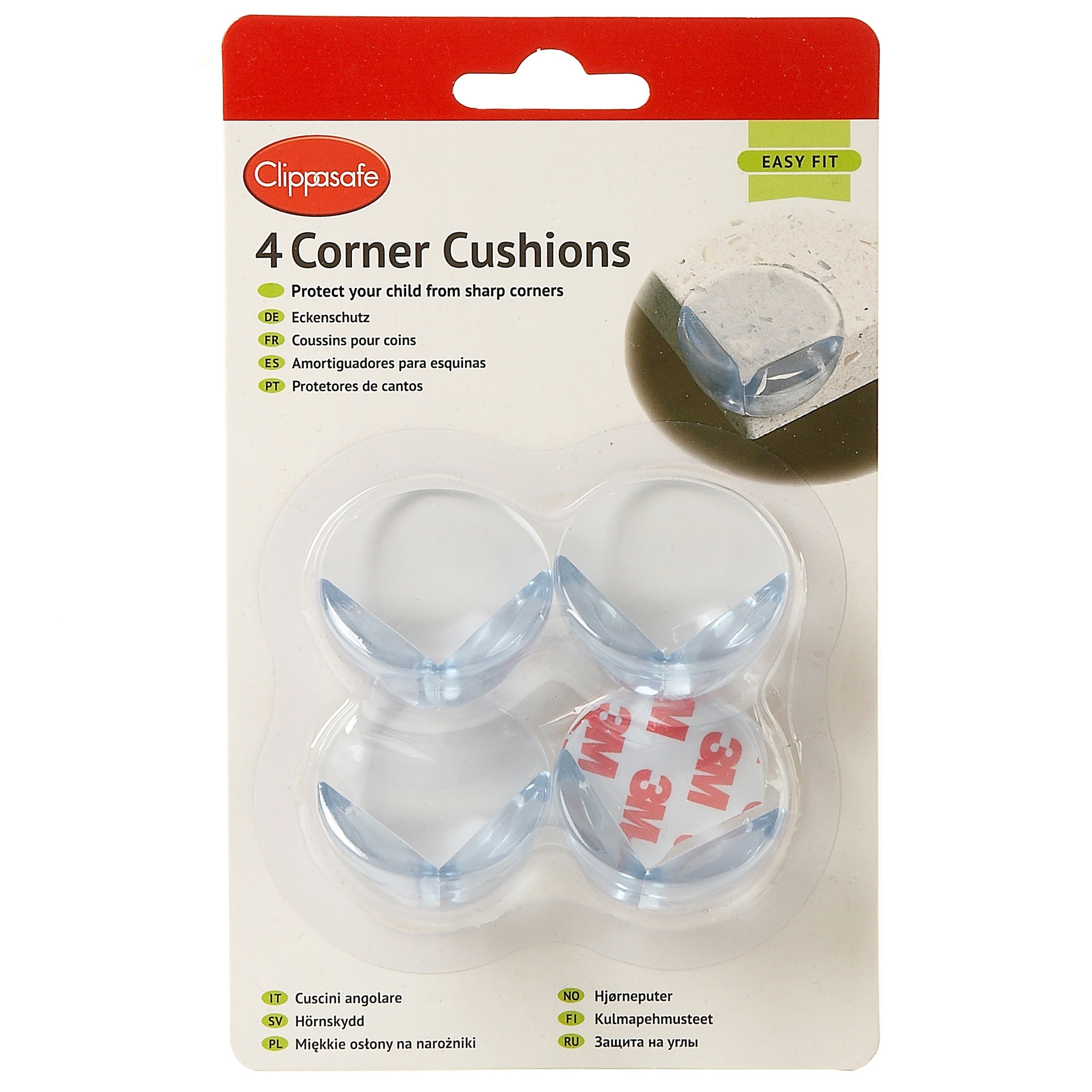 Clippasafe protectie colturi Corner Cushions 4 buc 776 01