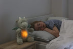 Cloud B jucarie plus muzicala cu lampa de veghe LoveLigh Buddies 0m+ Drake the Dragon