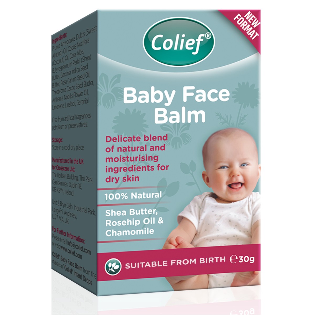 Colief Baby Balsam-stick pentru fata bebelusilor Face Balm 0m+ 30 g