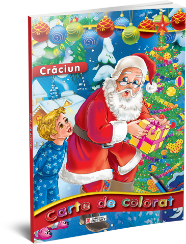 Unicart Carte de colorat  3ani+ Craciun