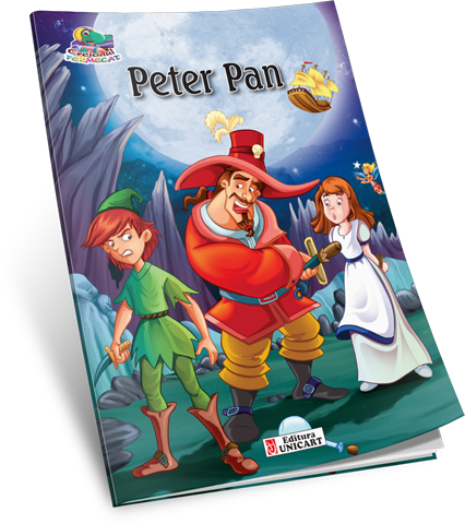 Unicart Carte de colorat  Creionul fermecat 3ani+ Peter Pan Imagine principală a produsului