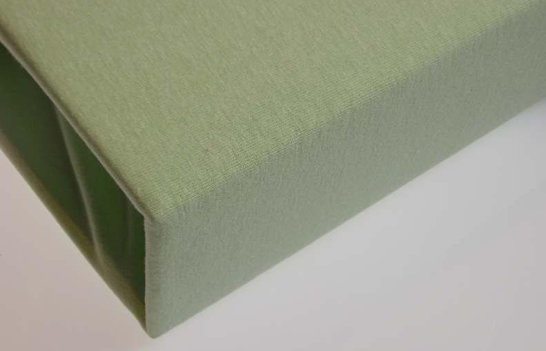Tyimy cearsaf pat cu elastic Jersey 120x60x12cm portocaliu deschis