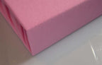 Tyimy cearsaf pat cu elastic Jersey 120x60x12cm portocaliu deschis