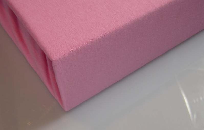 Tyimy cearsaf pat cu elastic Jersey 120x60x12cm portocaliu deschis