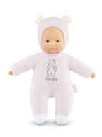Corolle papusa moale cu aroma vanilie Sweet Heart Pink Bear 30 cm 9m+