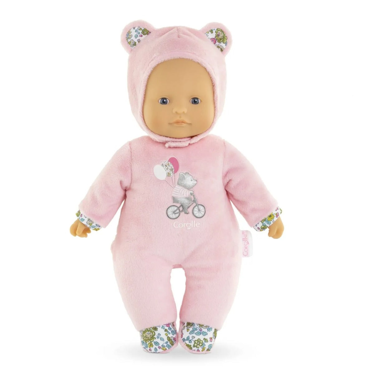 Corolle papusa moale cu aroma vanilie Sweet Heart Ursulet Roz 30 cm 9m+
