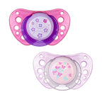 Chicco Suzeta silicon Physio Air 2 buc.pentru 4m+  Roz