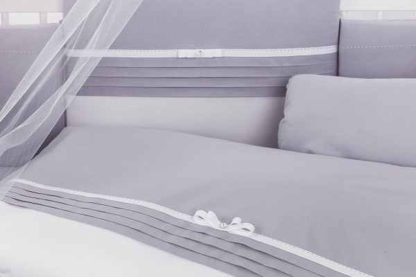 Tutto Lina lenjerie de pat Tusia Crystal 14E Gri 01 Imagine principală a produsului