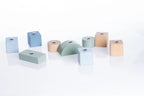 Cubika jucarie din lemn18m+ Macara Magnetica - Pastel