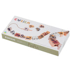 Cubika jucarie din lemn 3 ani+ Masinute Zburatoare - Pastel