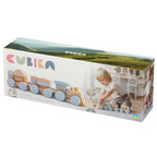 Cubika jucarie din lemn18m+ Trenuletul Express