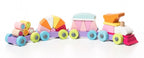 Cubika jucarie din lemn 18m+ Trenulet 02