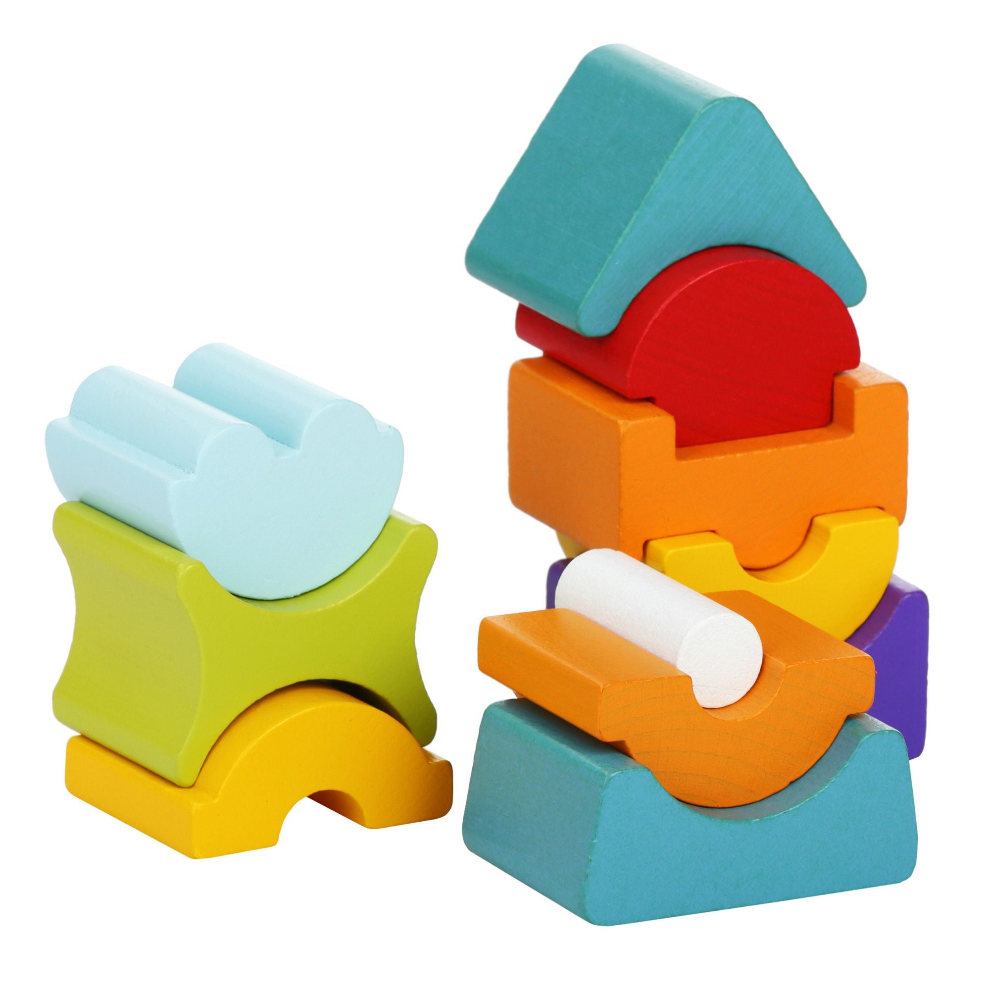 Cubika jucarie lemn 2 ani+ Set constructii 02