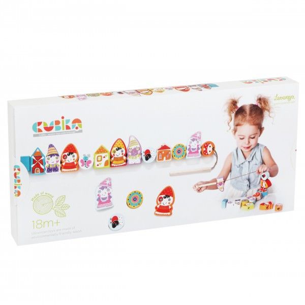 Cubika joc de indemanare din lemn 18m+ 02