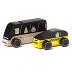 Cubika jucarie din lemn 18m+, City Truck 15498 01