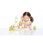 Cubika jucarie din lemn 18m+, Kit De Constructie Pentru Fetite 01