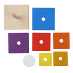 Cubika jucarie din lemn 18m+ Piramida  15269  02