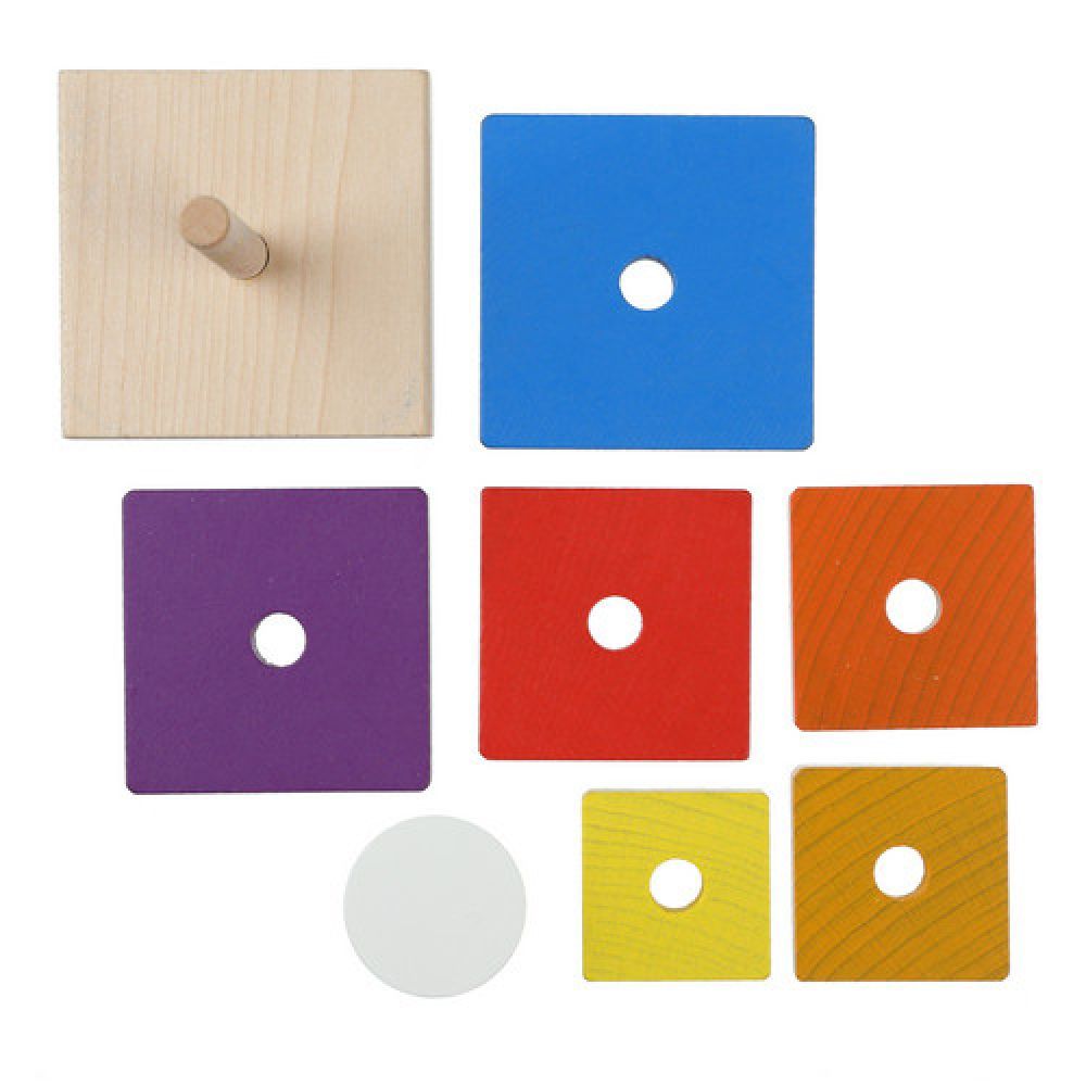 Cubika jucarie din lemn 18m+ Piramida  15269  02