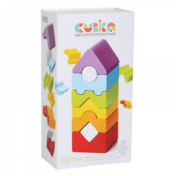 Cubika jucarie din lemn 18m+ 03