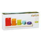 Cubika jucarie din lemn 18m+ Sortator Forme Geometrice 01