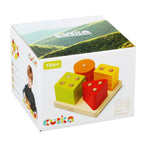 Cubika jucarie din lemn 18m+ Sortator Forme Geometrice 01