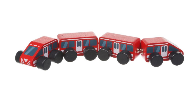 Cubika jucarie din lemn 3 ani+, Express Train 15108 01 Imagine principală a produsului