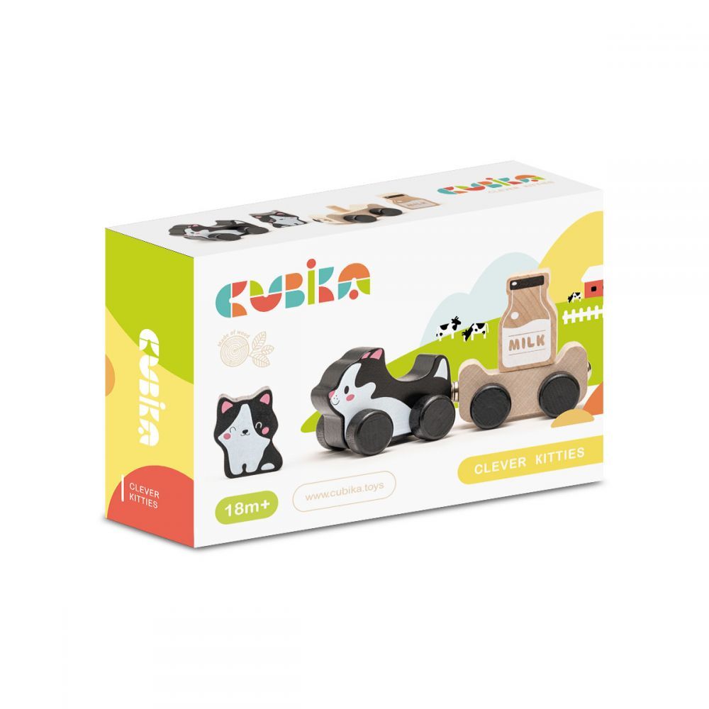 Cubika jucarie din lemn  Family 15450 04