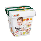 Cubika jucarie din lemn kit de constructie baietei 18m+ 13913 01
