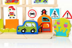Cubika jucarie din lemn kit de constructie baietei 18m+ 13913 04
