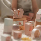 Little Dutch cuburi de constructii din lemn FSC 2 ani+ Fairy Garden