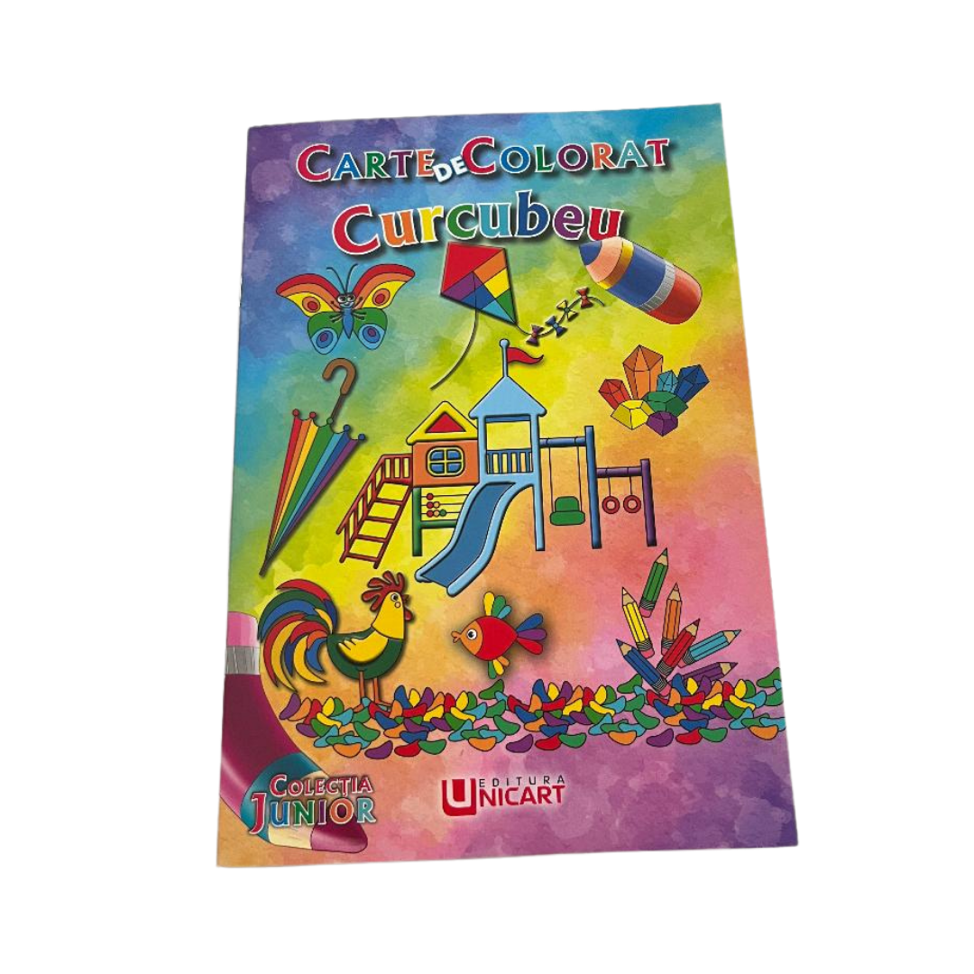 Unicart Carte de colorat Colectia Junior 3 ani+ Curcubeu B5