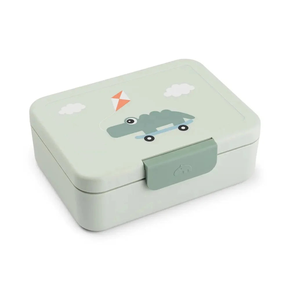 Done by Deer cutie pentru pranz cu separator 12m+ Playground Green