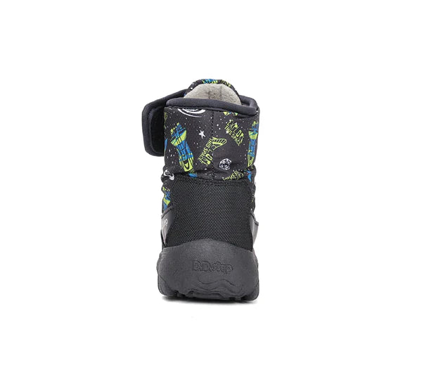 D.D.Step cizme baieti Aqua-Tex captusite 28-33 Black
