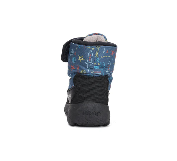 D.D.Step cizme baieti Aqua-Tex captusite 28-33 Royal Blue