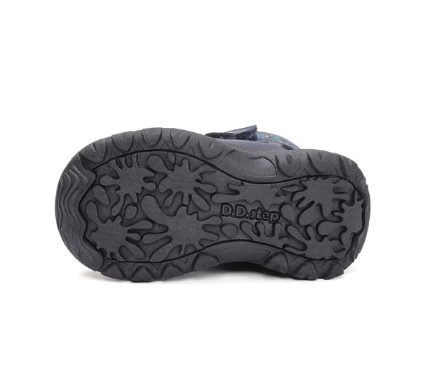 D.D.Step cizme baieti Aqua-Tex captusite 22-27 Royal Blue