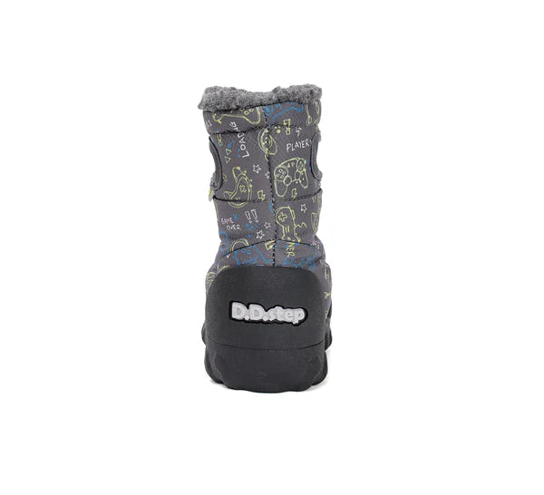 D.D.Step cizme baieti Aqua-Tex imblanite 28-33 Yellow