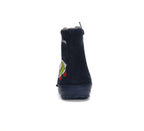 D.D.Step cizme baieti imblanite 20-25 Royal Blue cu cosmonaut