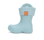 D.D.Step cizme de cauciuc baieti cu captuseala detasabila 22-33 Sea Green