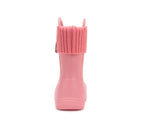 D.D.Step cizme de cauciuc fete cu captuseala detasabila 20-31 Water Lily Pink