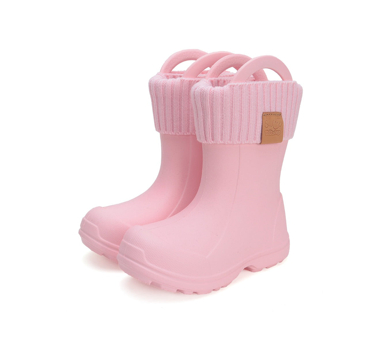D.D.Step cizme de cauciuc fete cu captuseala detasabila 22-33 Baby Pink Imagine principală a produsului