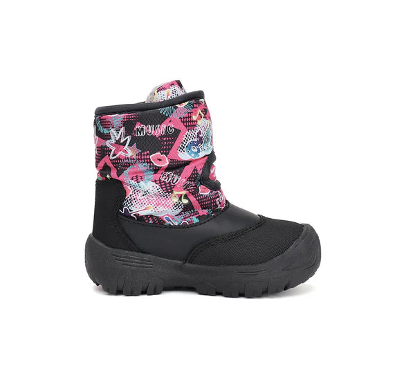 D.D.Step cizme fete Aqua-Tex captusite 28-33 Black