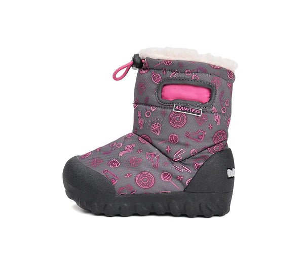 D.D.Step cizme fete Aqua-Tex imblanite 22-27 Dark Pink