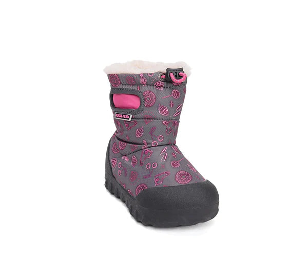 D.D.Step cizme fete Aqua-Tex imblanite 28-33 Dark Pink