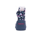 D.D.Step cizme fete Aqua-Tex imblanite 28-33 Royal Blue cu unicorn